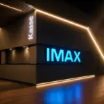 IMAX Leuchtwerbung im Kino als hochwertige Lichtwerbung von Werbetechnik Poetsch